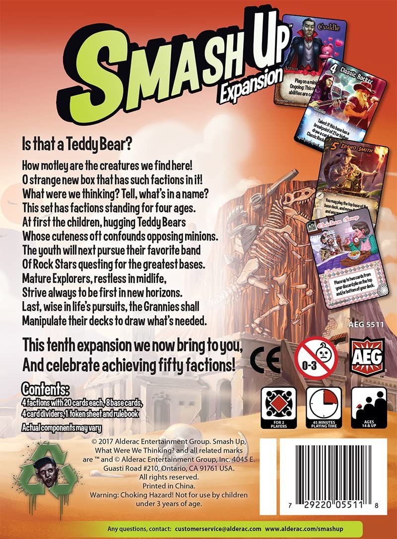 Smash Up : What Were We Thinking Expansion